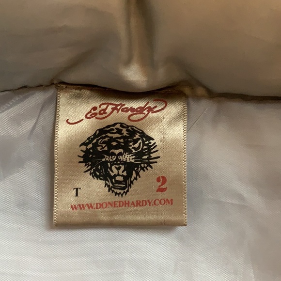 Ed Hardy puffer vest - Picture 7 of 7